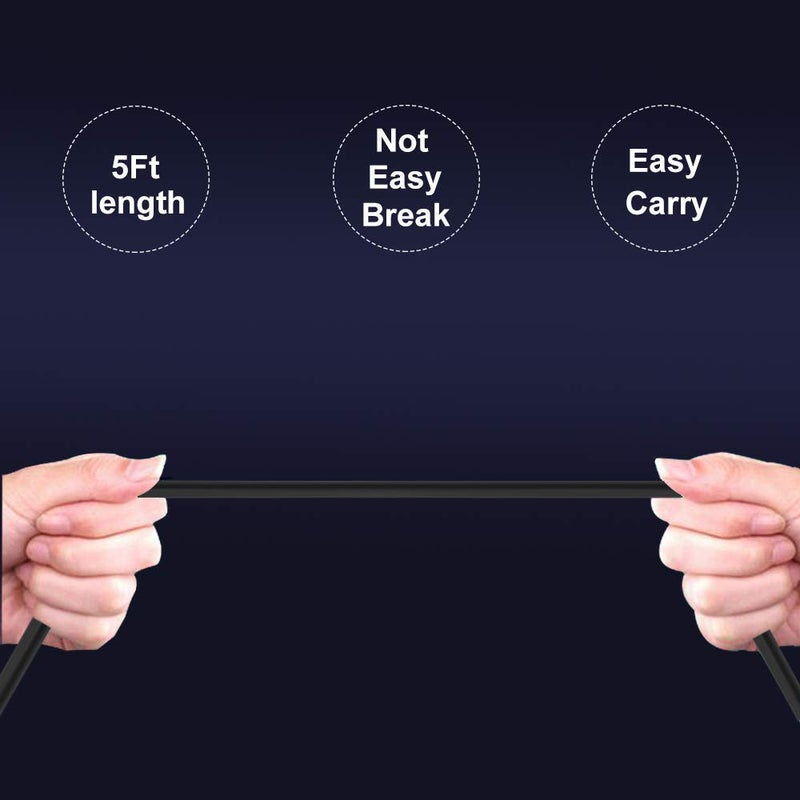 Superer 1.5M USB Type C Replacement Charging Cable Fit for Verizon Jetpack MiFi 7730L 8800L Wireless WiFi 4G LTE Mobile Hotspot Rapid Power Supply Adapter Cord - Image 4